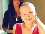 2 blond girls get shaved bald