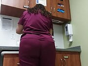 Big booty mature Latina nurse