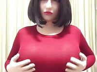 Kigurumi female mask lascivious bodyline | Big Boobs Tube | Big Boobs Update