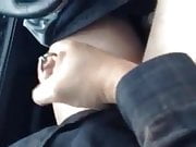 jacking off in the car