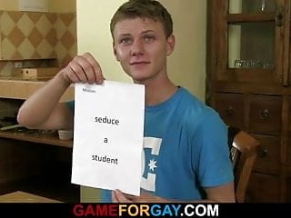 Gay Lad Seduces A Hetero Student