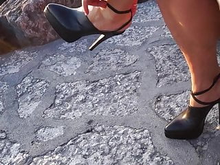 Blacked Cum, Cum Walk, Heels, Mature