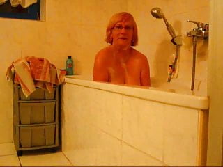 Shower, GILF, German Milfs, Blonde Mature Wife