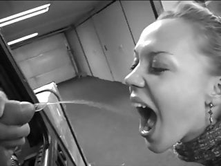 Blond, Mouth, Golden Shower Compilation, Pissing in Mouth