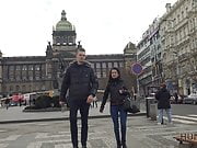 HUNT4K. Hunter meets a nice girl in Prague