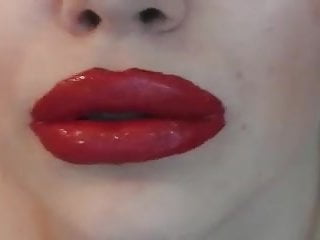 Kissing, Lip, Heavy, Lipstick