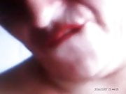A friend of my Mom and her sexy lips! Amateur!