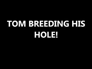 Tom Breeding his hole