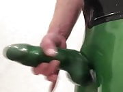 big cock in rubber
