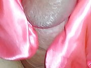 pink satin jacking.