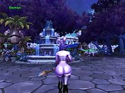 Huge ass shaking by night elf