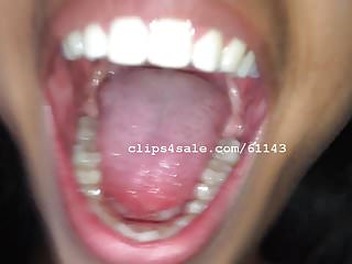 Mouth Fetish - Brandy Mouth Part2 Video1