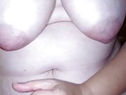 My wife's big tits giving my cumshot pawg