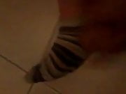 cum on socks