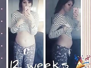 Pregnant, Instagram