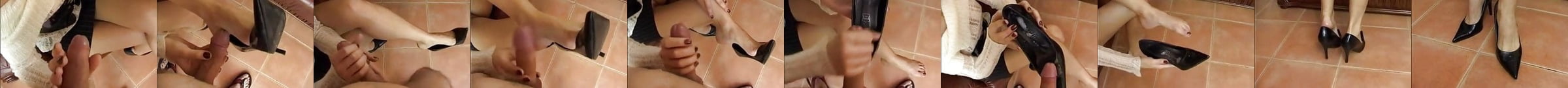 Shoeplay Porn Videos Sexy Dangling Heels XHamster