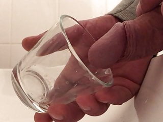 Horny cock glass...