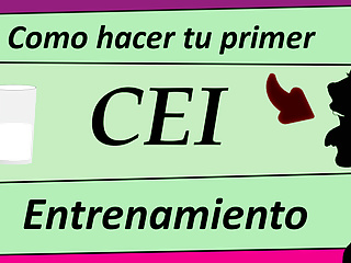 CEI, Eat Cum, Spanish, Femdom