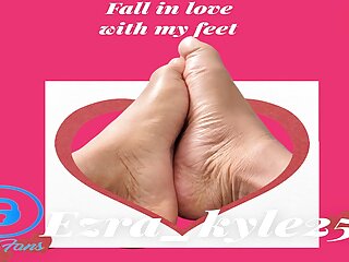 Femboy feet fetish massage on onlyfans...