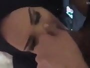 Hijab Bitch take Mouth to full of cum!!!