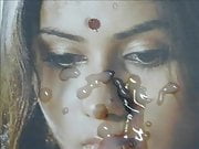 Gman Cum on Face of Indian Celeb Namitha (tribute)