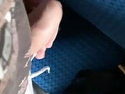 Cum in train