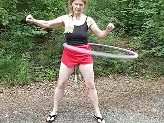 hulahoop with handicap