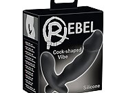 Rebel - cock shapped prostate vibrating stimulator