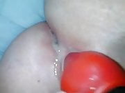 Toying Dripping Pussy