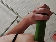 cucumber in ass