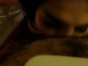 My Asian Girlfriend blowjob and Swallow