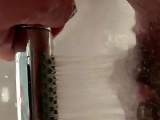 Bulgarian wife taking long shower