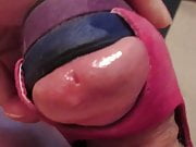 Cumming Favorite pink peep toe size 6 pumps from behind