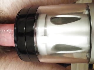 Cumming Hard With My Automatic Stroker