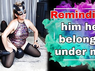 Training Zero Femdom Mixed Wrestling Facesitting Ballbusting Orgasm Cum CBT Bondage BDSM Real Homemade Milf Stepmom FLR