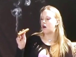 Eva Notty in Cigar Smoking Ass Kicking