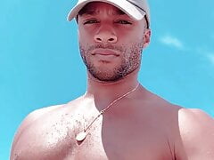 sexy gay black man