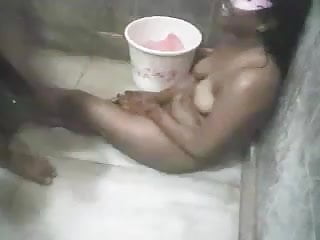 In the Bathroom, Indian Couple Hardcore, Desi Shower, With Audio