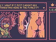 Lewd Leaf Land Maple Tea Ectasy - Hentai Game - Ep.1 Naked walk in the forest and outdoor fucking