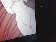 Cum on Lucy from Fairy Tail