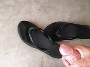 her sandals