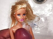 Cumface for Barbie doll pantyhose 