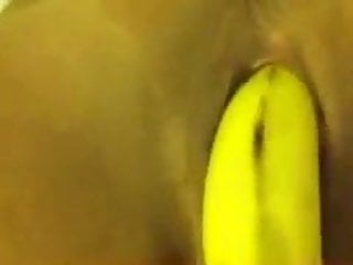 Masturbation, Banana, Masturbing, Horny MILF