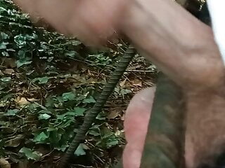Stuck forest and cum...