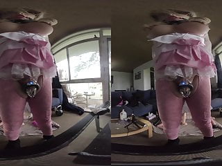 VR180 Sissy Training Part 1 (close up sissygasm)