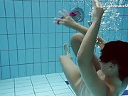 Krasula Fedorchuk hot underwater show