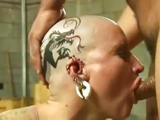 Head, Nail, Pierced, Bald