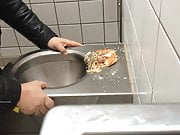 Pissing on Burger