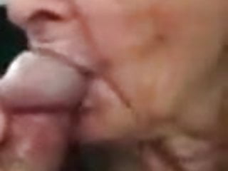 Handjob, Grannie Blowjobs, Cum in Mouth, Cock