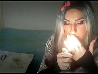 JellenaCD – Party Girl Smoking